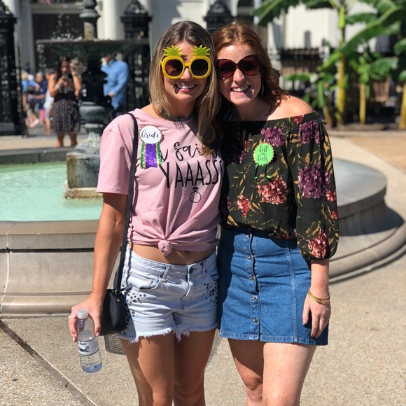 Off the shoulder fall top - Picture 4 of 4